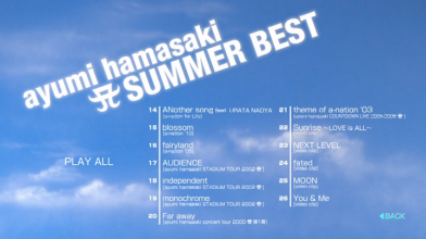 20170909.1138.2 Ayumi Hamasaki - A Summer Best (DVD9) (JPOP.ru) menu 2.png