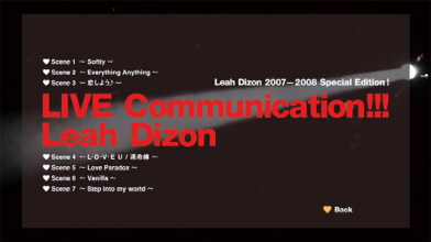 20180129.0728.04 Leah Dizon - LIVE Communication!!! (DVD) menu 3.png