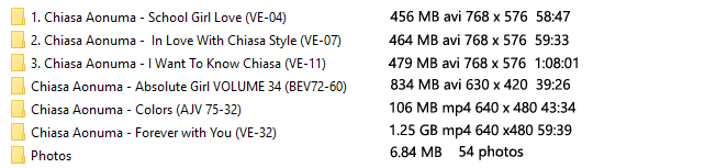 Chiasa Aonuma 青沼ちあさ (青沼知朝) - 6 Films (1994 -1997).png
