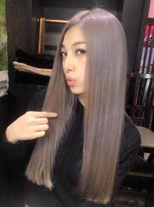 Saori with her Silver hair- 1st March 2016-1.jpg
