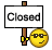 :signClosed: